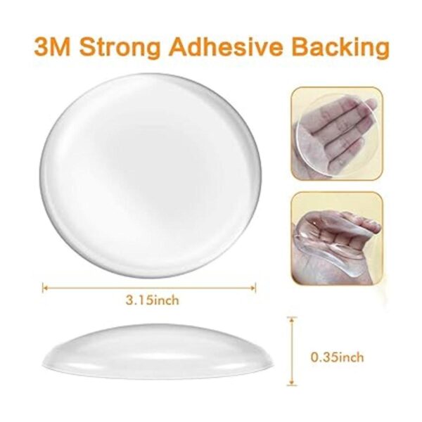 Protector de pared para puerta 6 unidades Adhesivo