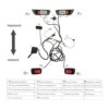 10L0L Kit de luz LED de carrito de golf mejorado para EZGO_2