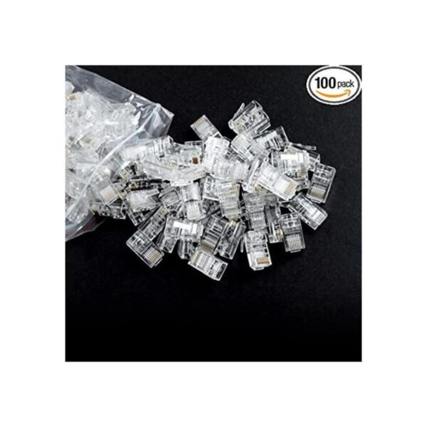 Conectores UTP CAT5E RJ45 extremos de crimpado RJ45_1