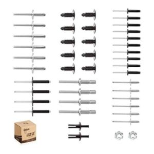 10L0L Kit de accesorios de remaches de plástico de metal_1