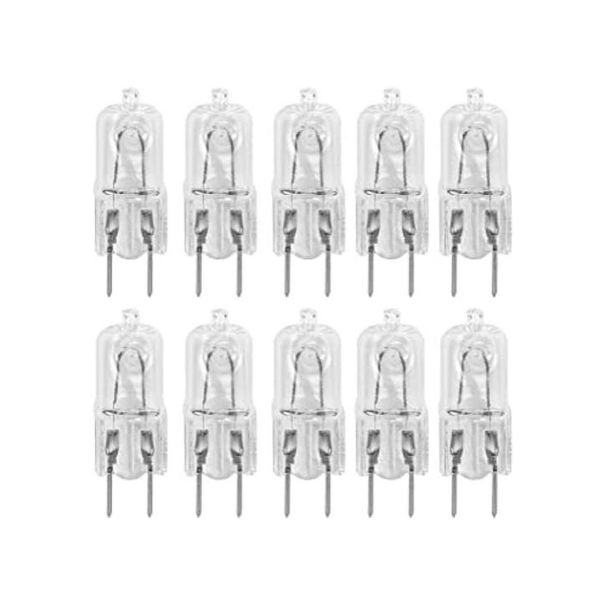10 PackG8 50W 120V Halogen Light Bulbs JCD Type 110v 130v