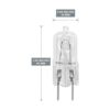 10 PackG8 50W 120V Halogen Light Bulbs JCD Type 110v 130v