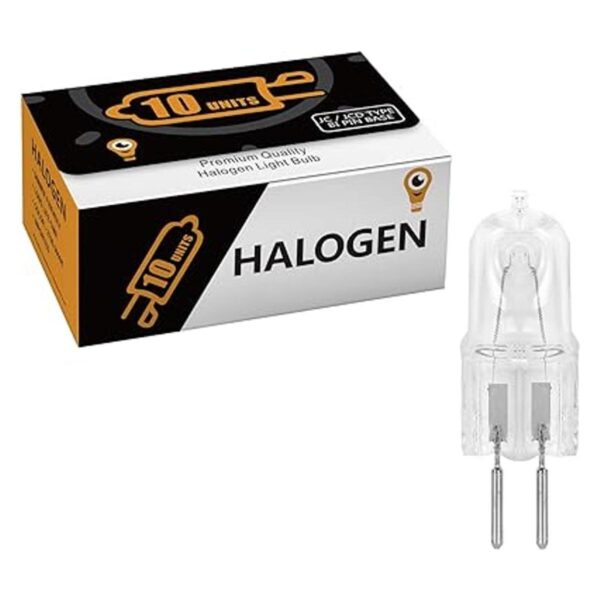 Paquete de 10 bombillas halógenas GY6.35 de 12 V T4