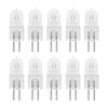 Paquete de 10 bombillas halógenas GY6.35 de 12 V T4