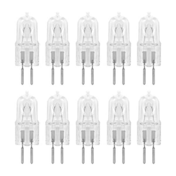 Paquete de 10 bombillas halógenas GY6.35 de 12 V T4
