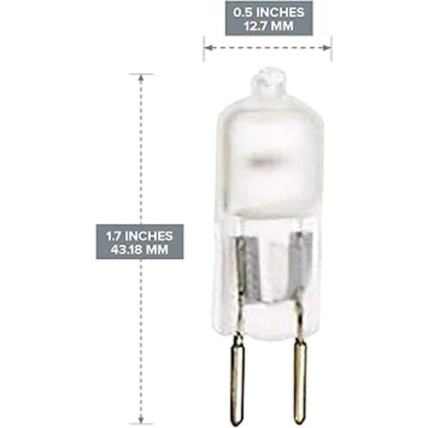 Paquete de 10 bombillas halógenas T4 Q50GY6.35FR120V