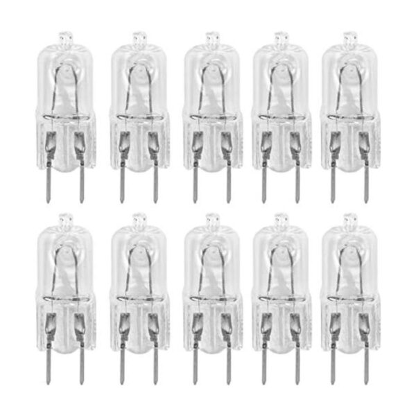 Paquete de 10 bombillas halógenas G8 25 W 120 V tipo_1