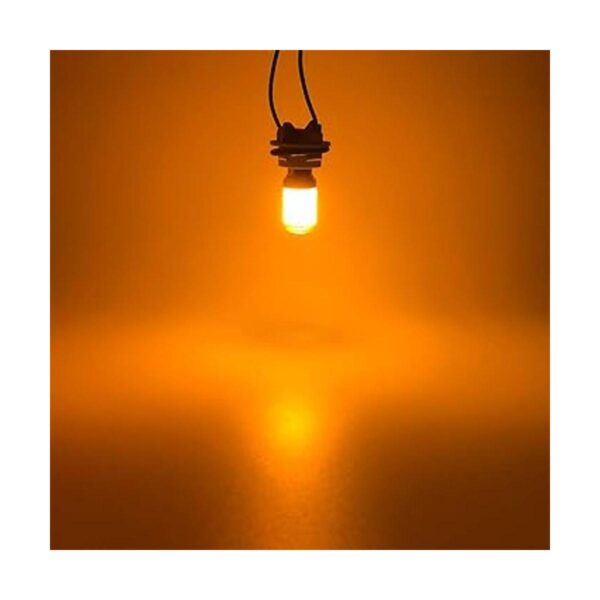 BAU15S PY21W 1156 S25 LED Bulbs Amber Yellow Turn Signal_6