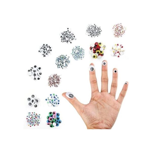 LotFancy Wiggle Googly Eyes para manualidades 1100