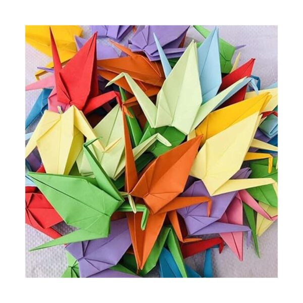 iris origami grúas prefabricadas de papel grúa hecha a