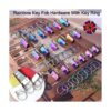 Juego de accesorios para llavero arcoíris de 34 pulgadas_6