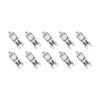 10 unidades transparente Lense Dimmable P50CL120 V G9_1