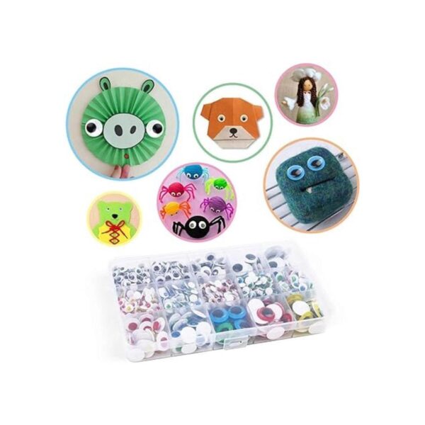 LotFancy Wiggle Googly Eyes para manualidades 1100