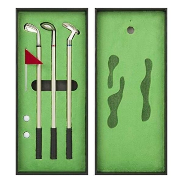Juego de bolígrafos de golf mini bolígrafo de escritorio_1