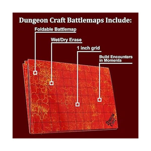 Dungeon Craft Battlemaps Hell Pack Juego de mesa_3