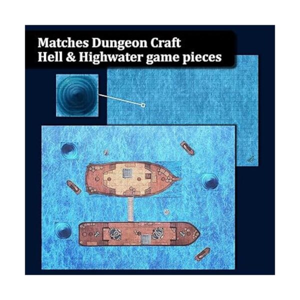 Dungeon Craft Battlemaps Ocean Pack Juego de mesa_5