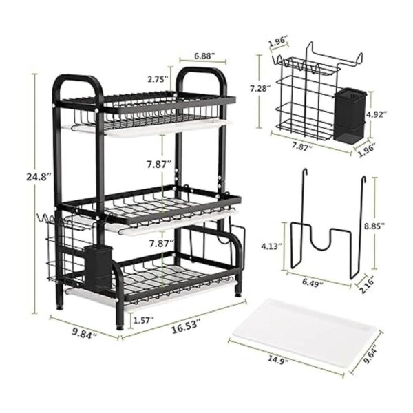 1Easylife Estante para platos de 3 niveles con soporte_6