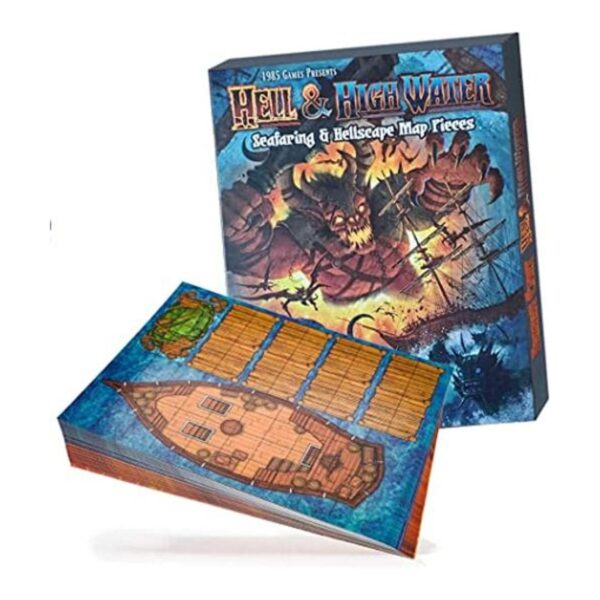 Dungeon Craft Juego de mesa Hell Highwater hoja suelta_1