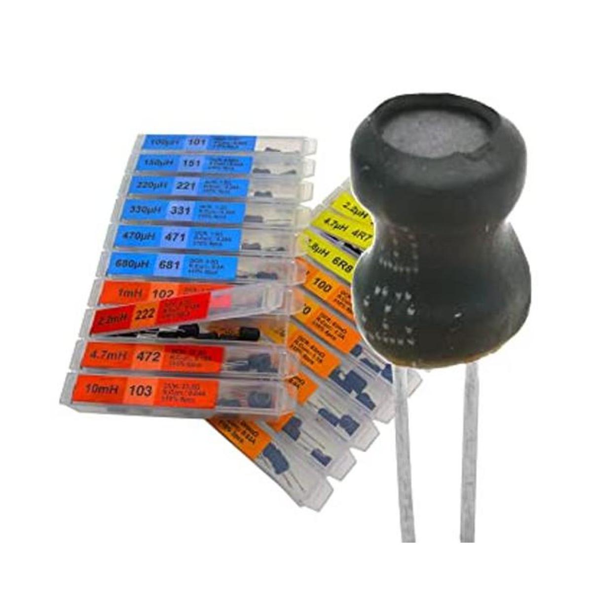 EEEEE Kit de inductor de 160 piezas de 20 valores de 1uH a