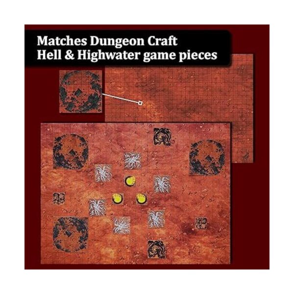 Dungeon Craft Battlemaps Hell Pack Juego de mesa_5