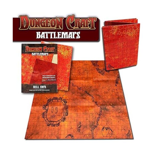 Dungeon Craft Battlemaps Hell Pack Juego de mesa_2