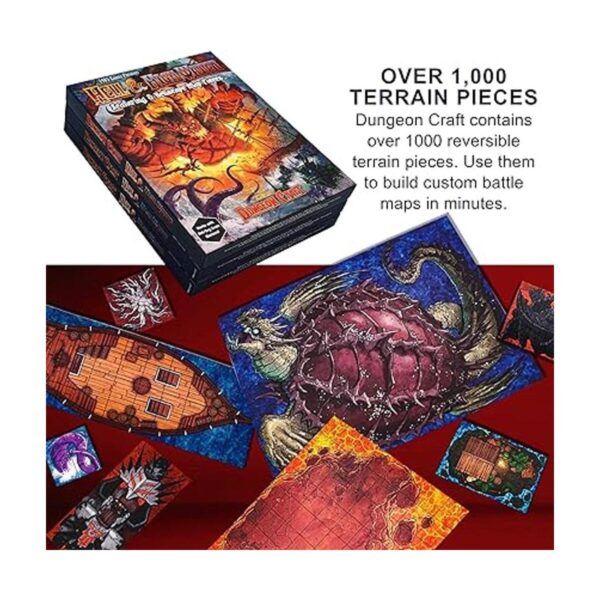 Dungeon Craft Juego de mesa Hell Highwater hoja suelta_2
