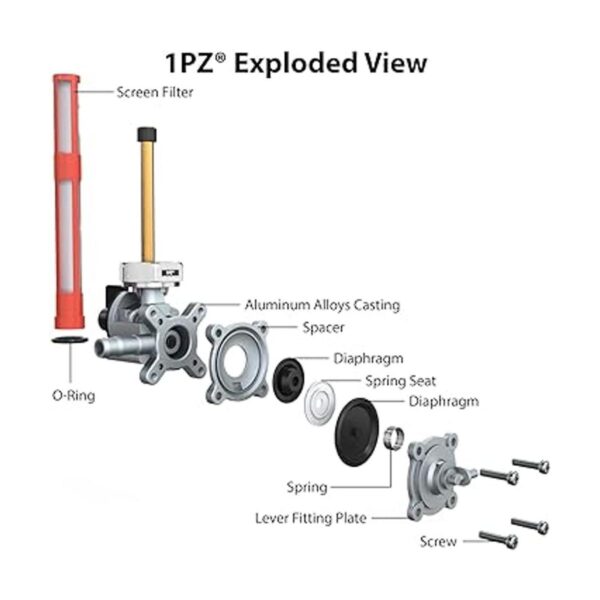 1PZ VT2C03 Interruptor de válvula de combustible con_2