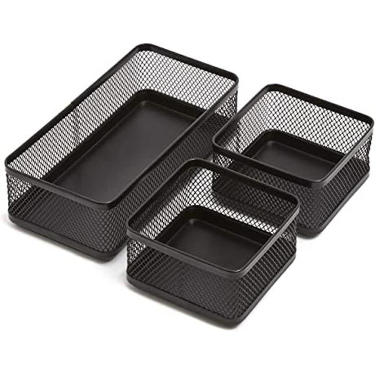 1InTheOffice Mesh Collection Bandeja organizadora de