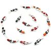 Mezcla de 4 colores lote de 12 miniatura de peces de Koi_1