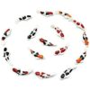 Mezcla de 4 colores lote de 12 miniatura de peces de Koi_2