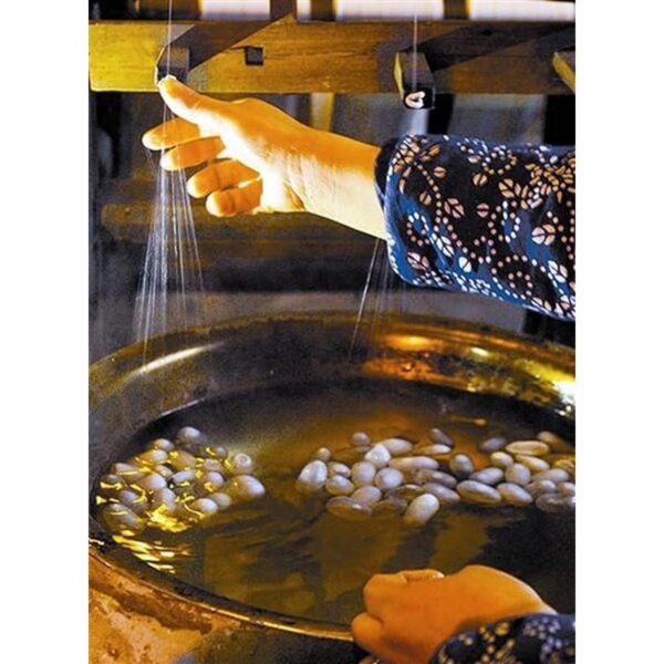 2500 Silk Art China Natural 100 seda de morera hecha a