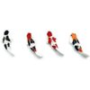 Mezcla de 4 colores lote de 12 miniatura de peces de Koi_4