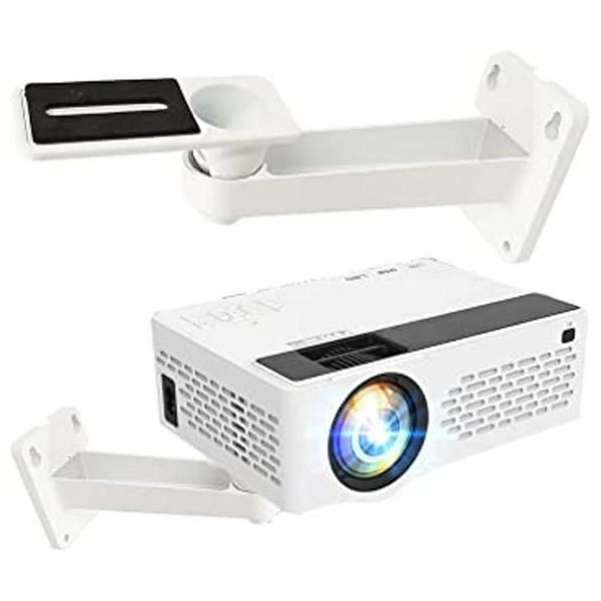 Mini proyector ángulo de montaje en pared ajustable carga
