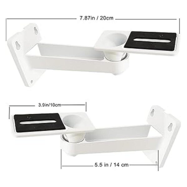 Mini proyector ángulo de montaje en pared ajustable carga