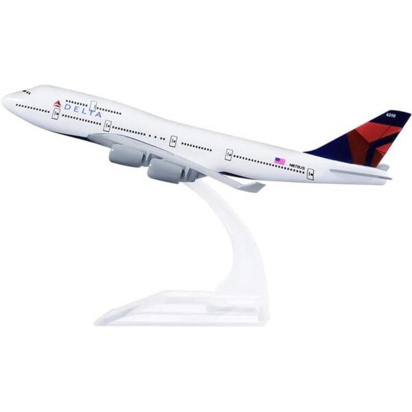 24Hours Delta Boeing 747 Modelos de avión de aleación de_1