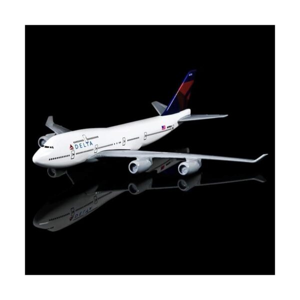 24Hours Delta Boeing 747 Modelos de avión de aleación de_3