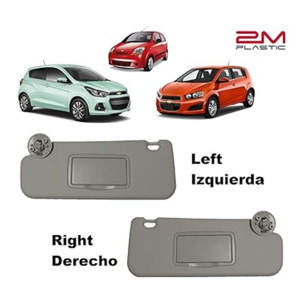 Visera para Chevy Sonic 2012 2019 Spark 2013 2016 lado_2