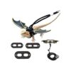 Adjustable Lizard Leash Bearded Dragon Harness Cool_1