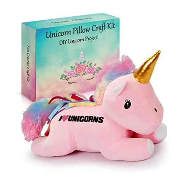 2Pepers Haz tu propio kit de almohada de unicornio para_1