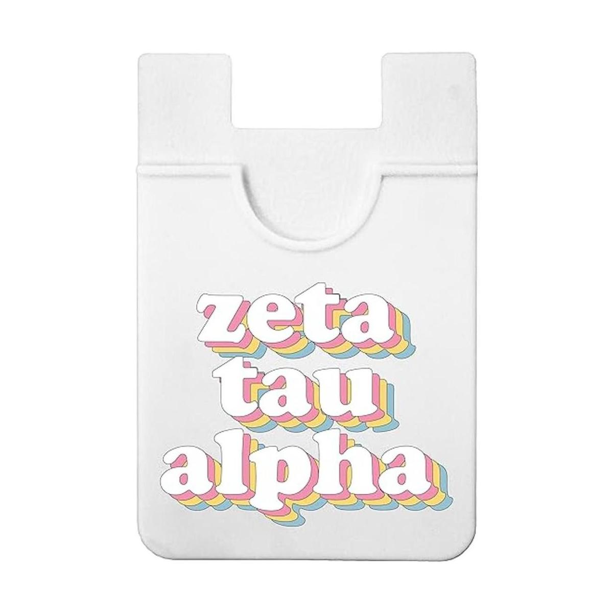 Zeta Tau Alpha Funda para teléfono celular con diseño