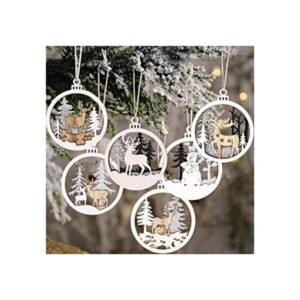 Adornos de invierno del país de las maravillas para árbol_1