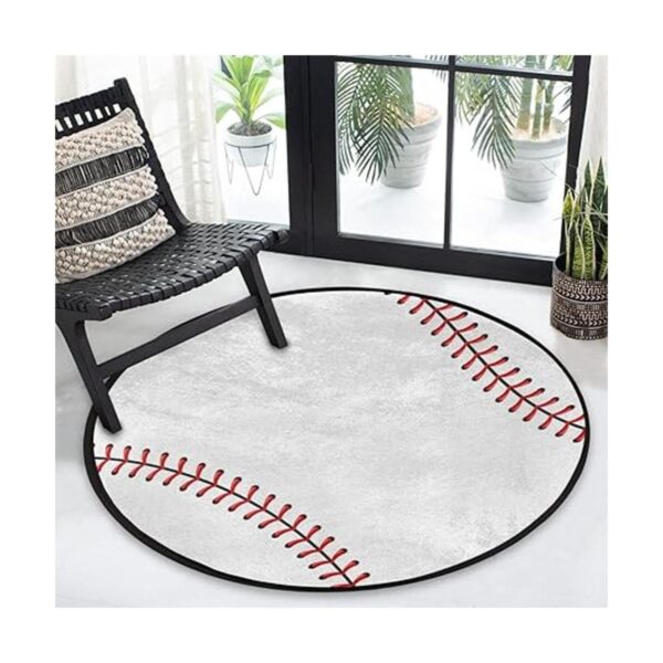 Pardick Alfombra redonda de béisbol de 3 pies para hombre