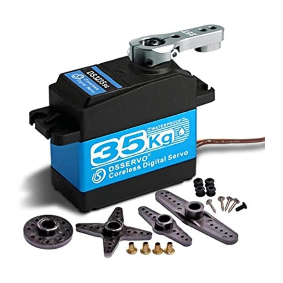 ZOSKAY 77.2 lbs alto par Coreless Motor servo metal