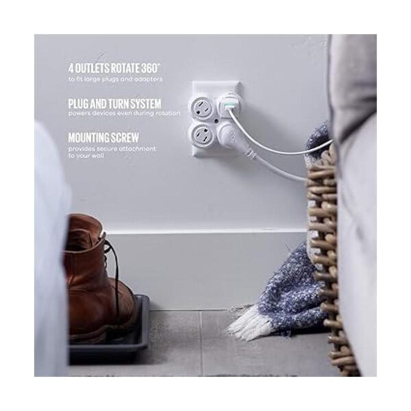 360 Electrical 36031 Revolve Basic Adaptador giratorio de