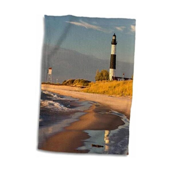 3D Rose Big Sable Point Lighthouse Lake Ludington SP_1