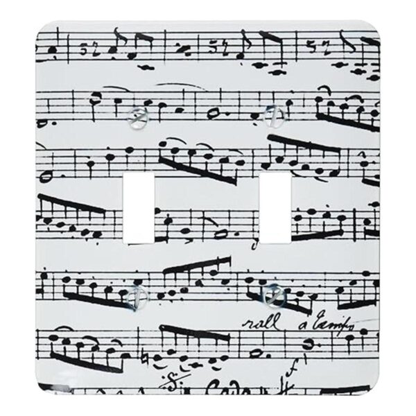 3dRose lsp1797022 Patrón de notas musicales para piano_1