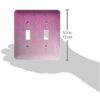 3dRose lsp1927532Girly Pink Faux Image of Glitter_2