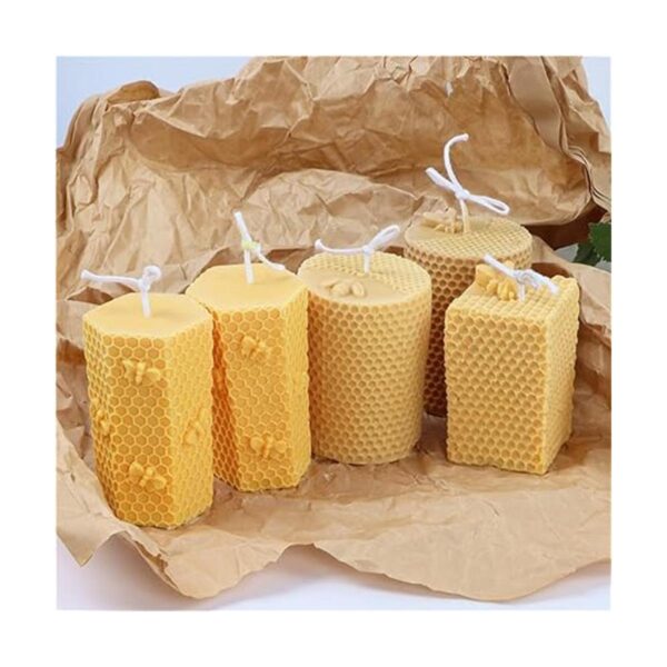Molde de vela de abeja 3D vela de panal molde de_5