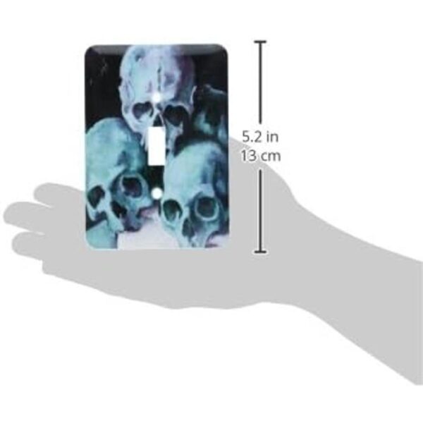 3dRose lsp467451 Pirámide de calaveras Halloween_2
