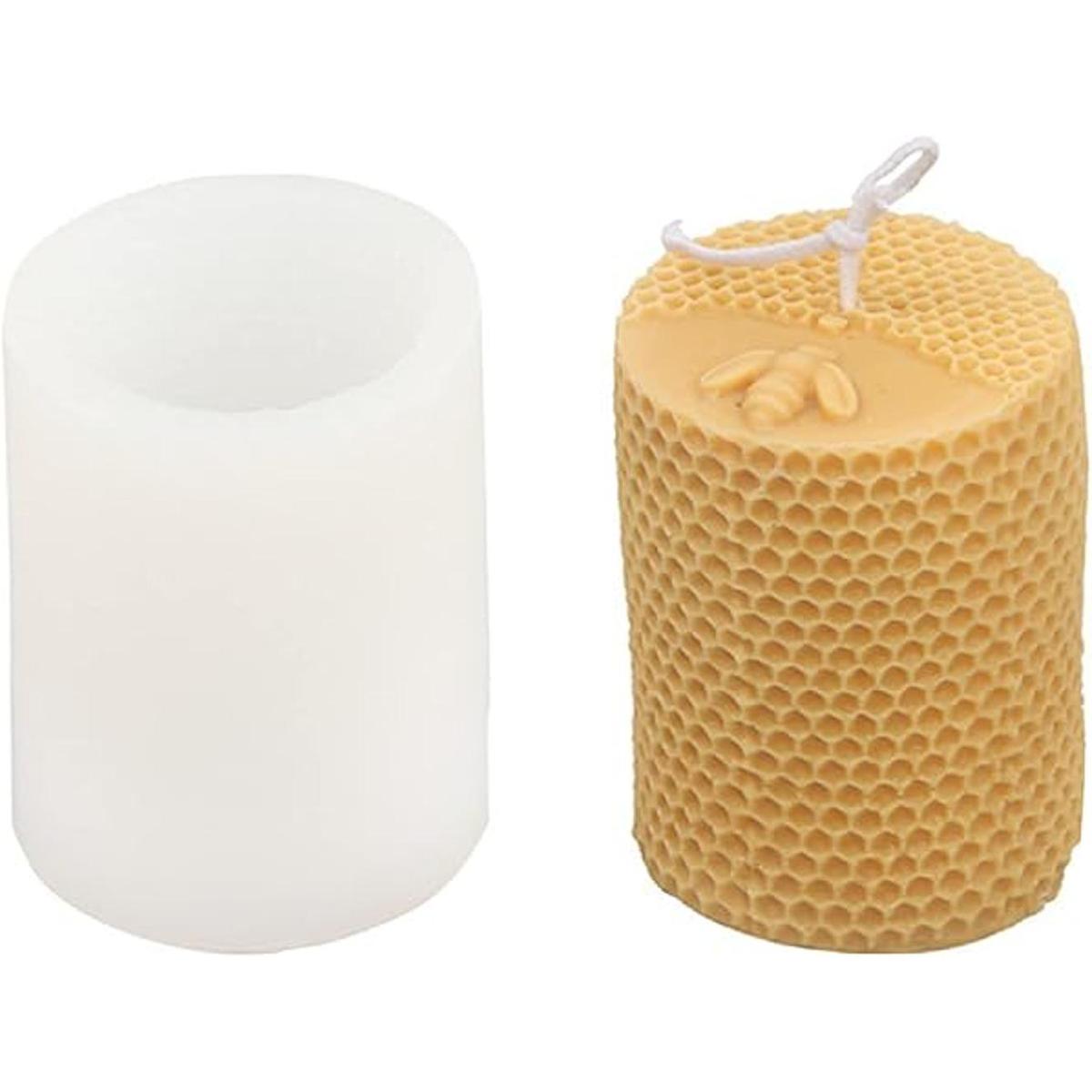 Molde de vela de abeja 3D vela de panal molde de